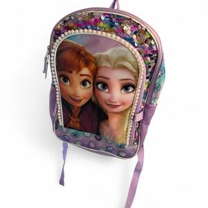 Disney Frozen Purple and Blue Backpack